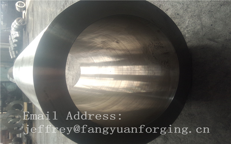 St52-3 forged steel rings Hot Rolled Sleeve Forged Cylinder 3000mm length