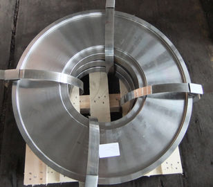 การชุบด้วยไฟฟ้า 1.4057 5000mm Turbine Guider Forged Steel Rings