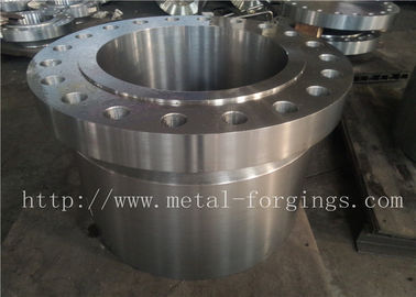 เครื่องกลองฟลานจ์เหล็กคาร์บอน Q + T การรักษาความร้อน PN250 ประเภท 1500 WN RTJDN100 NPS4" DN150 NPS6" DN300